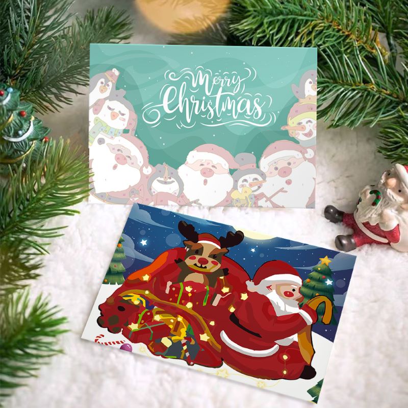 Festive Wishes Cards - Set B - Detail 9