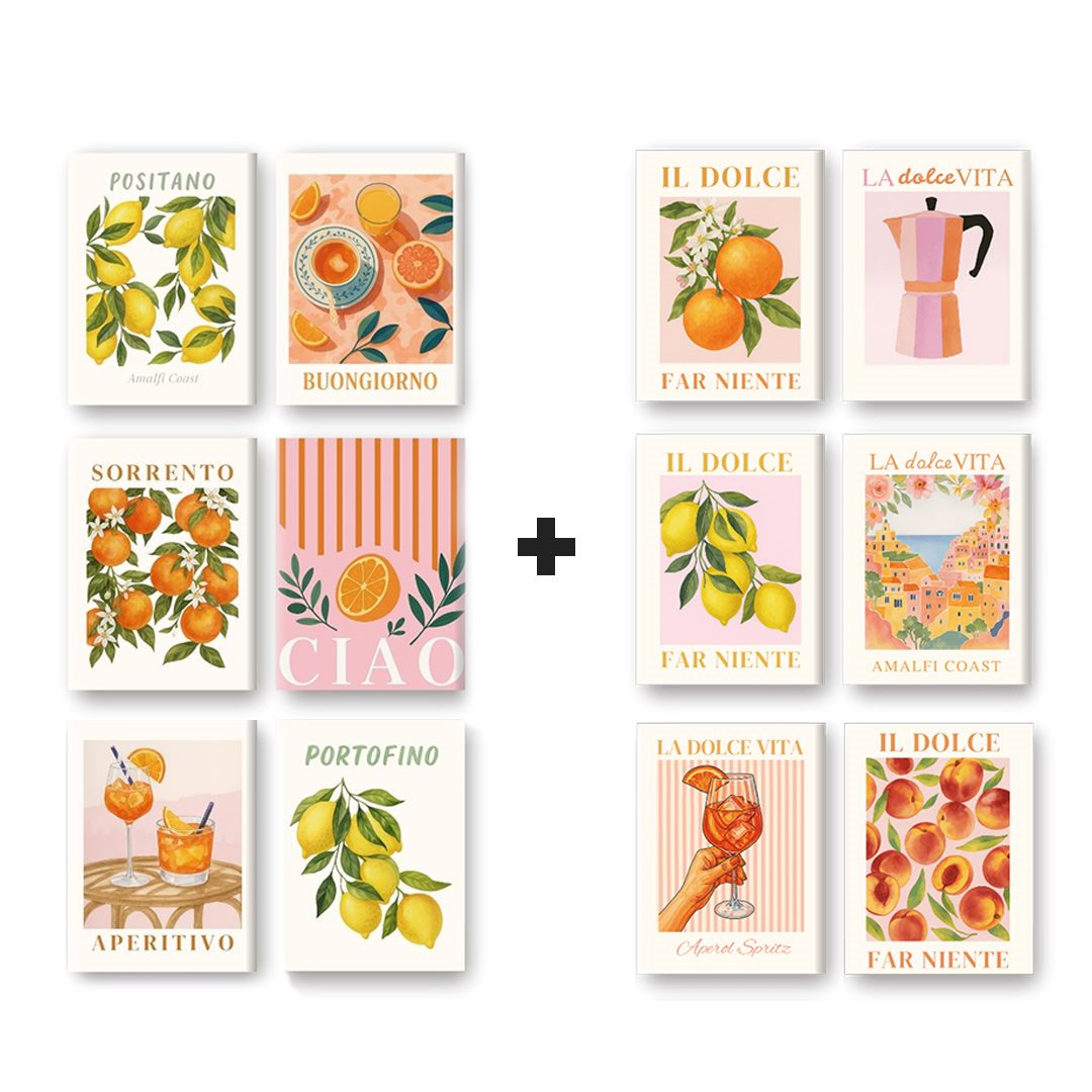 La Dolce Vita Mini Collection - Paint by Numbers Kit