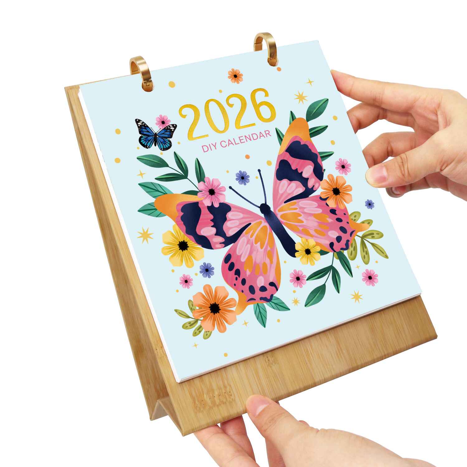 Butterfly Whimsy Desk Calendar 2026 - Detail 2