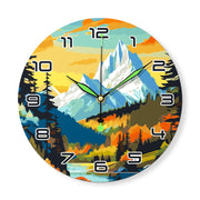 Gorgeous Landscape Clock – Nature’s Beauty - Paint by Numbers Kit