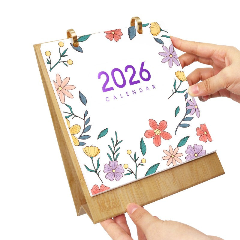 Flowers & Nature Desk Calendar 2026 - Detail 2
