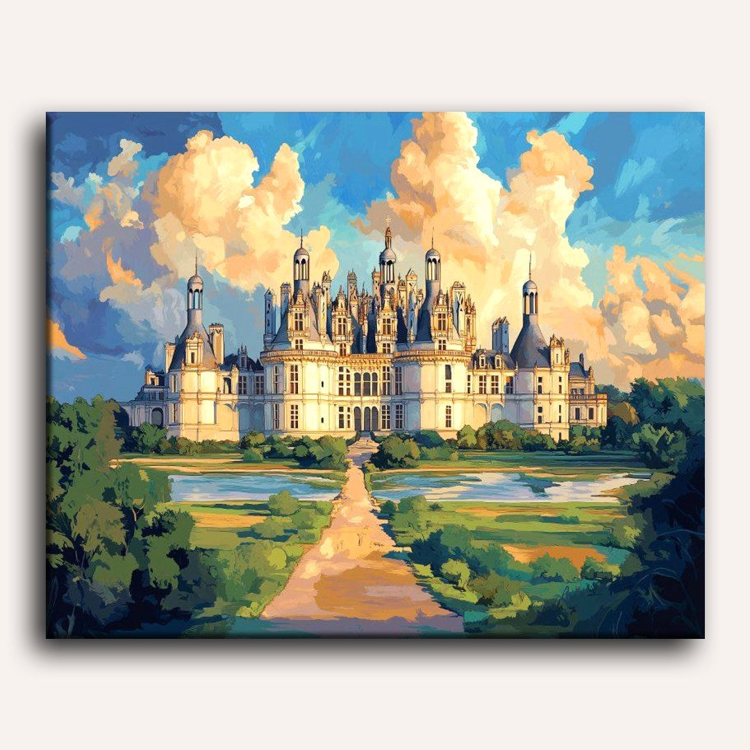 Chambord’s Majestic Tower - Detail 2