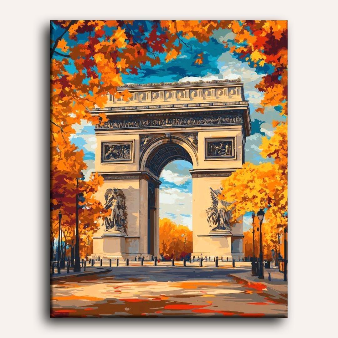Triumph of Paris - Detail 2