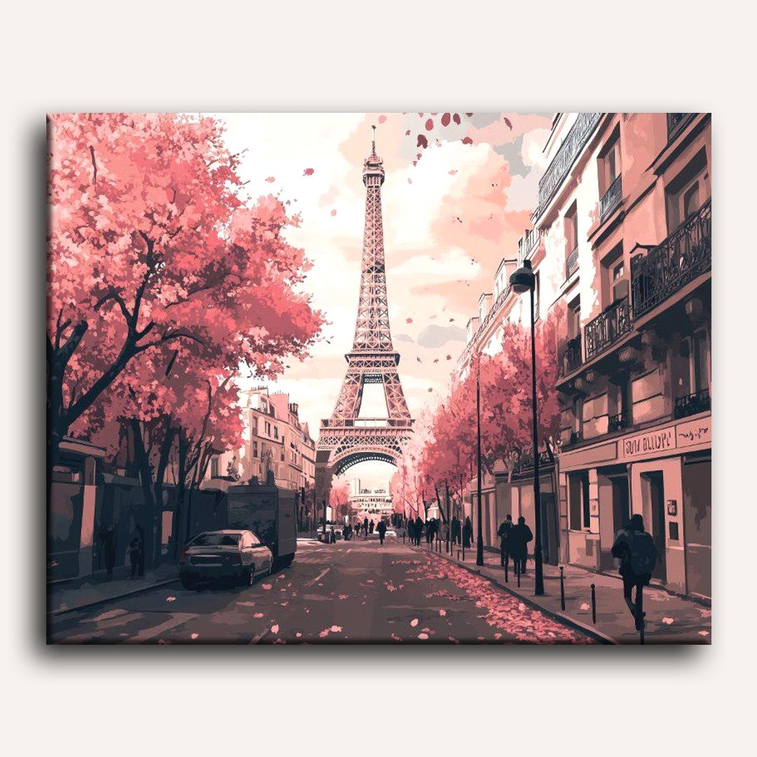Parisian Charm in Bloom - Detail 2