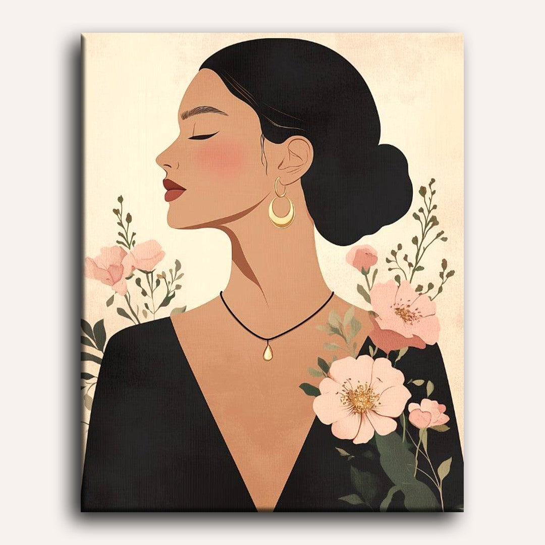 Graceful Blossom Portrait - Detail 2