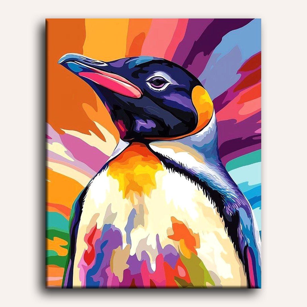 Playful Penguin Splash - Detail 2