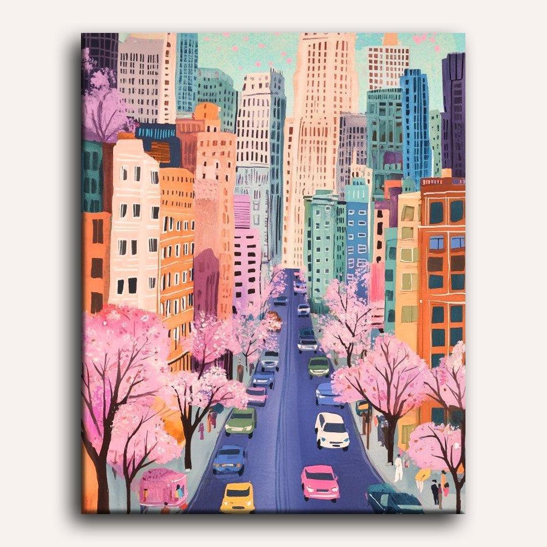 Bright New York Skyline - Detail 2