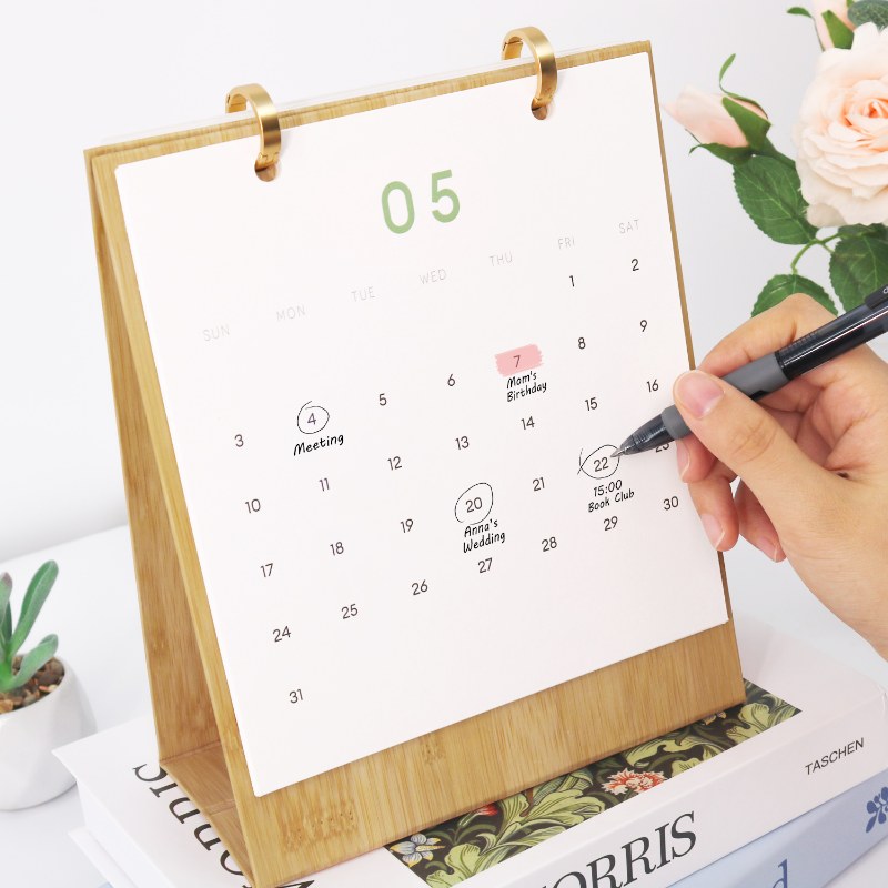 Blooming Days Desk Calendar - Detail 4