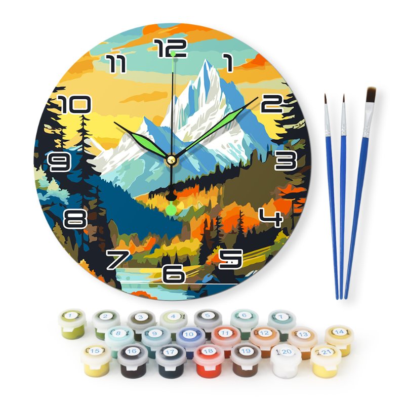 Gorgeous Landscape Clock – Nature’s Beauty - Detail 2