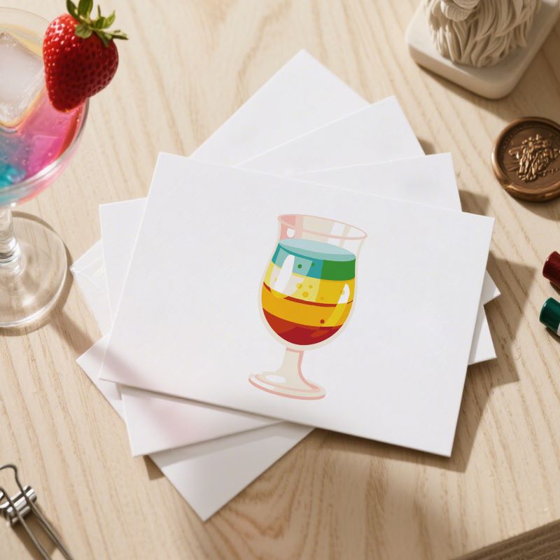 Vibrant Cocktail Postcards - Detail 10