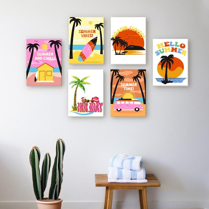 Sunny Days: Summer Mini Paintings - Detail 2