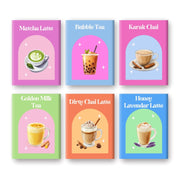 Whimsical Tea Time Mini Collection - Paint by Numbers Kit
