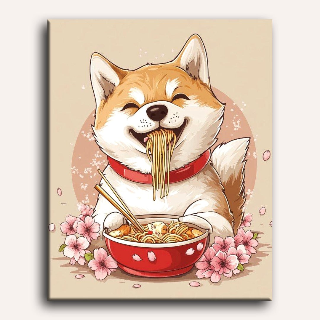 Japanese Shiba Inu Delight - Detail 2