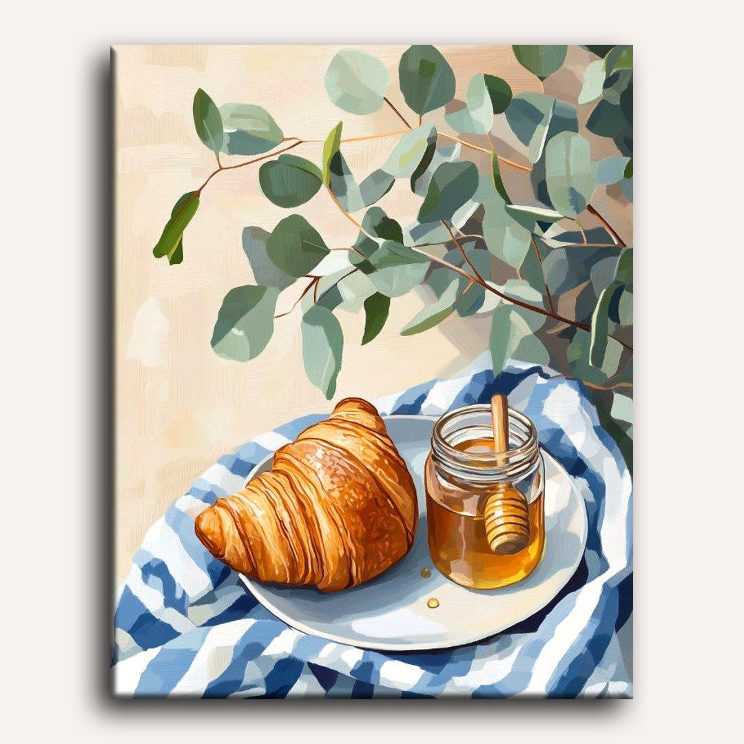 Sweet French Honey Croissant - Detail 2