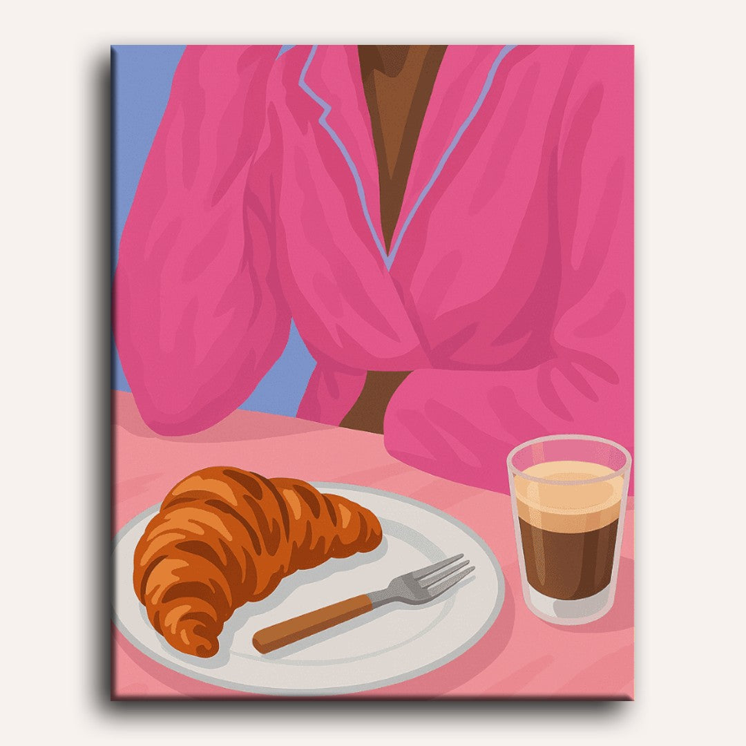 French Sunrise Breakfast Scene - Detail 2
