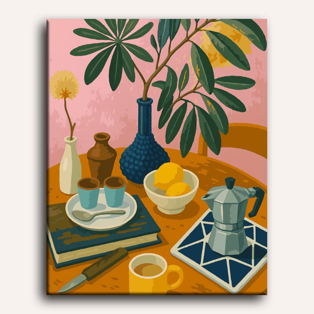 Lemon & Espresso Serenity - Detail 2