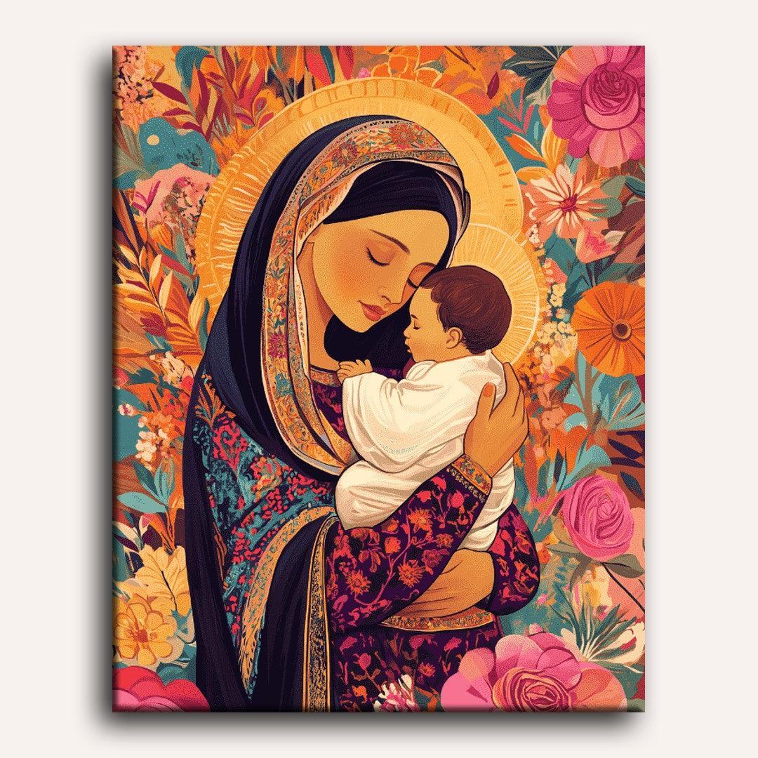Mother’s Love: Heartfelt Portrait - Detail 2
