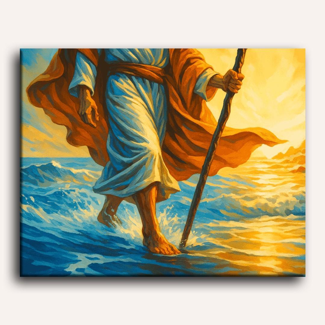 Walking on Faith: Water & Spirit - Detail 2