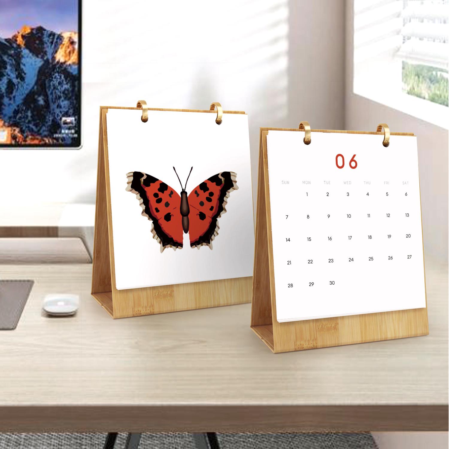 Butterfly Whimsy Desk Calendar 2026 - Detail 3