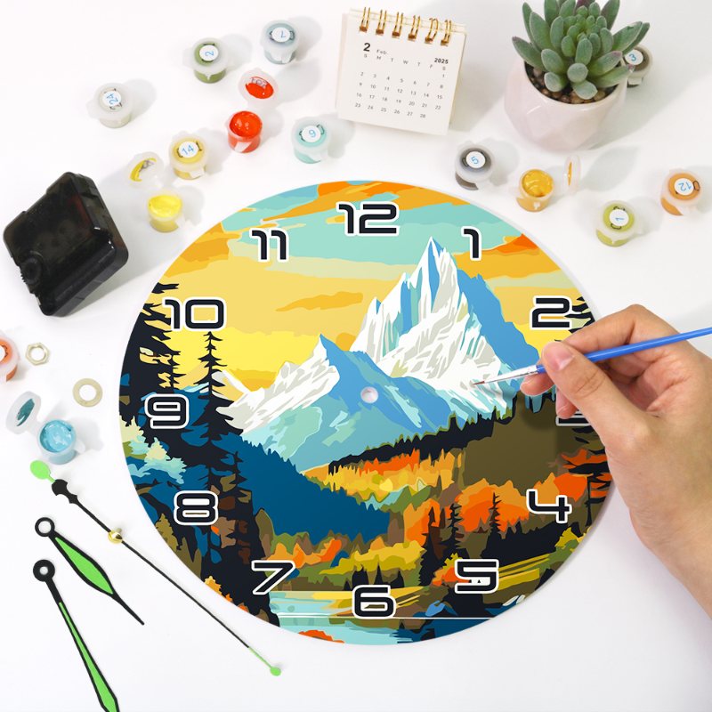 Gorgeous Landscape Clock – Nature’s Beauty - Detail 9