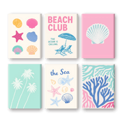 Sunny Beachside Mini Collection - Paint by Numbers Kit