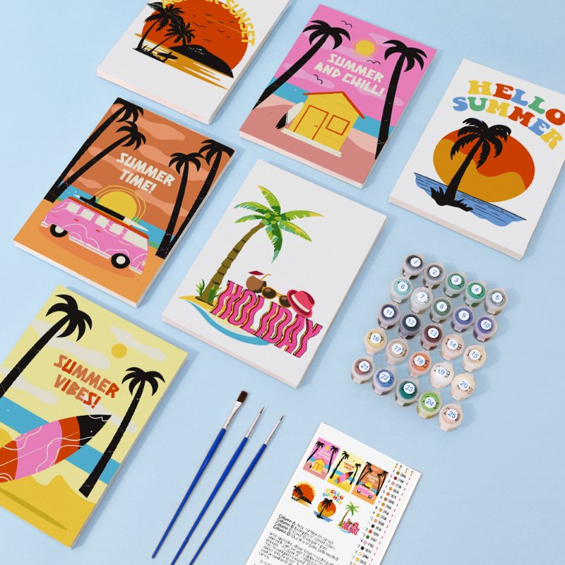 Sunny Days: Summer Mini Paintings - Detail 4