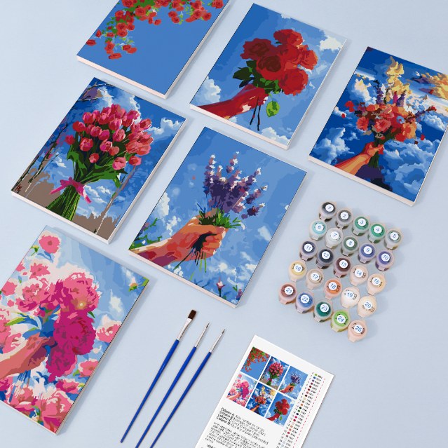 Skyward Blooms | Mini Flower Set - Detail 4