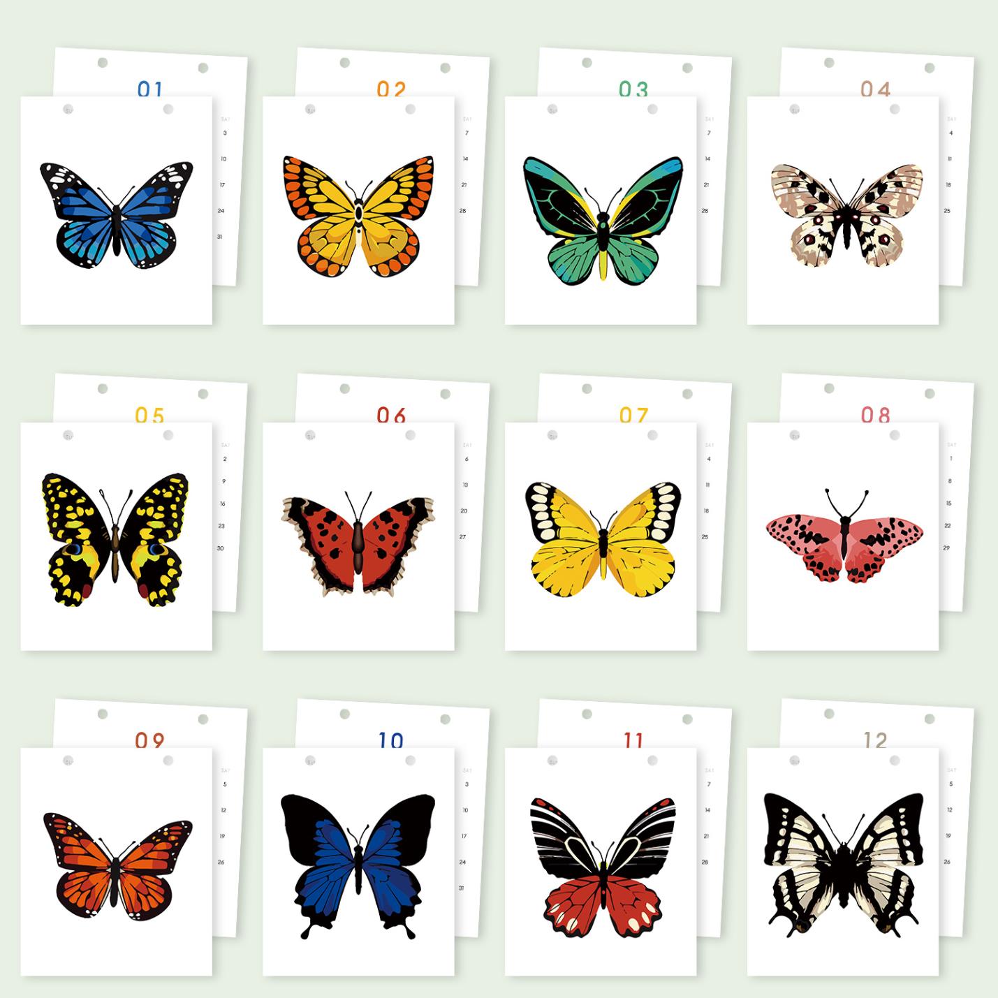 Butterfly Whimsy Desk Calendar 2026 - Detail 8