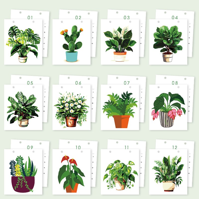 Blooming Days Desk Calendar - Detail 7
