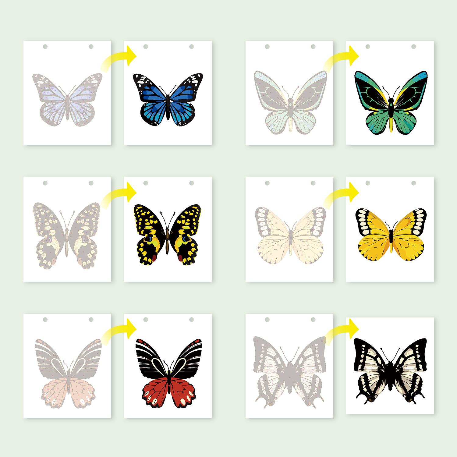 Butterfly Whimsy Desk Calendar 2026 - Detail 7