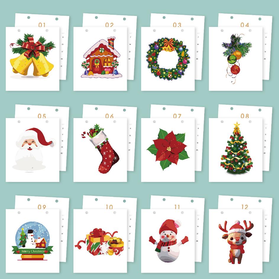 2026 Holiday Desk Calendar - Detail 10