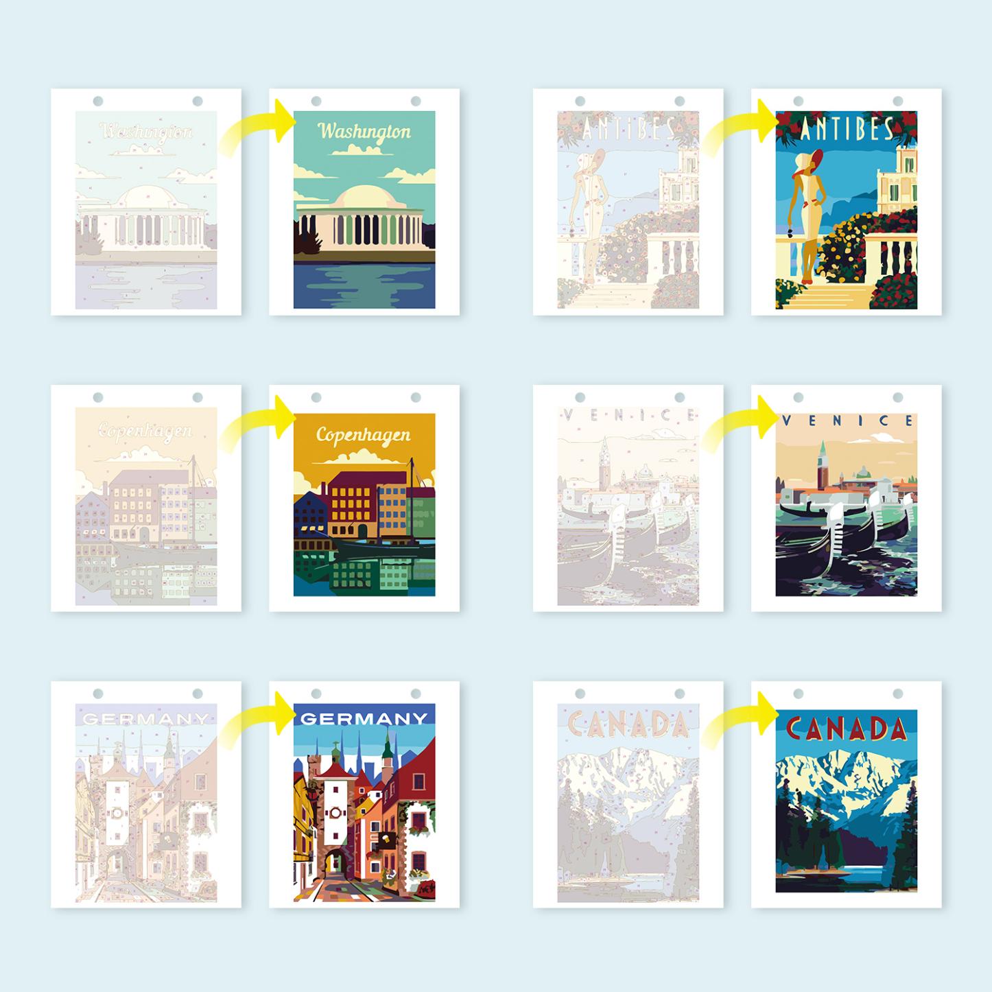 World Travel Scenic Desk Calendar 2026 - Detail 7
