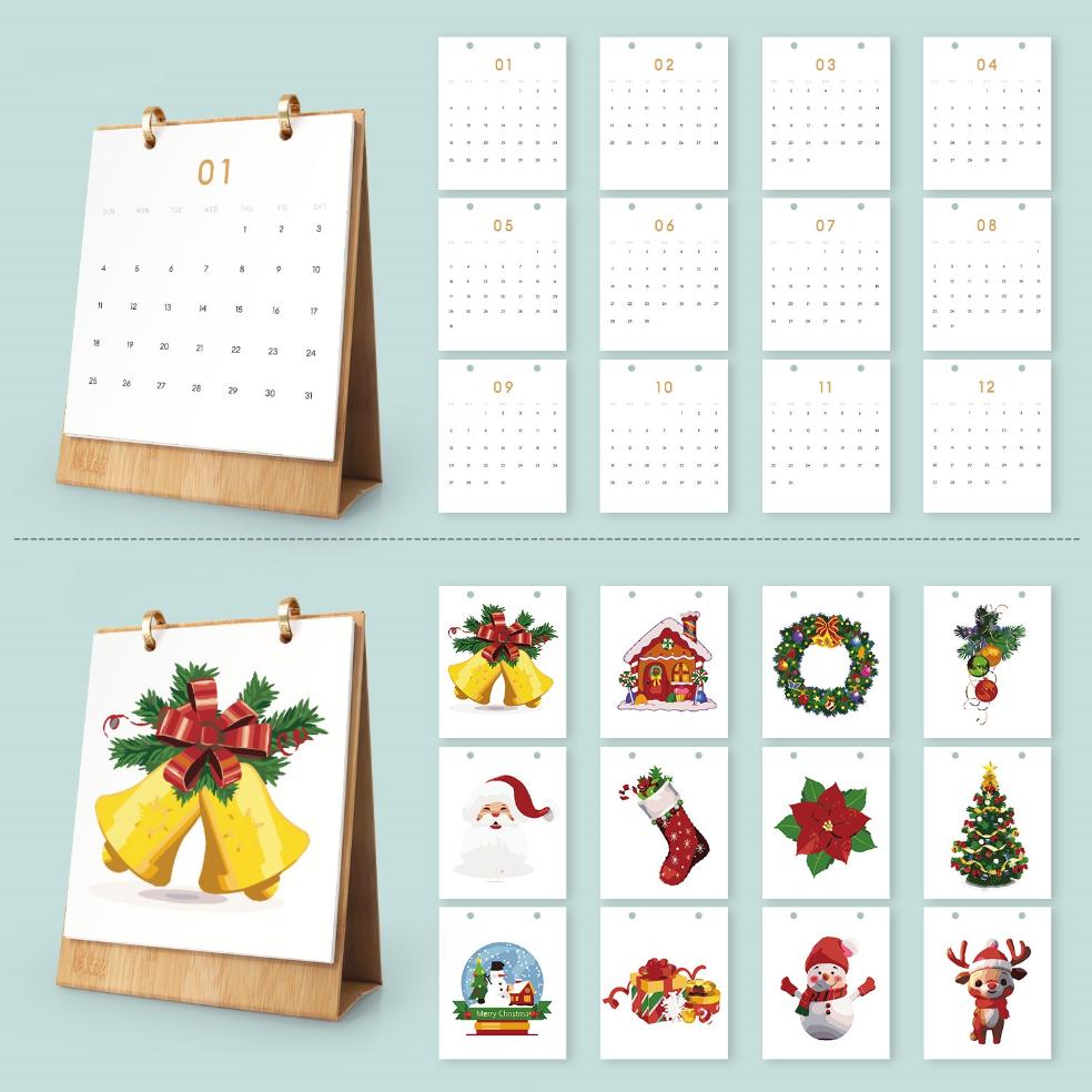 2026 Holiday Desk Calendar - Detail 8