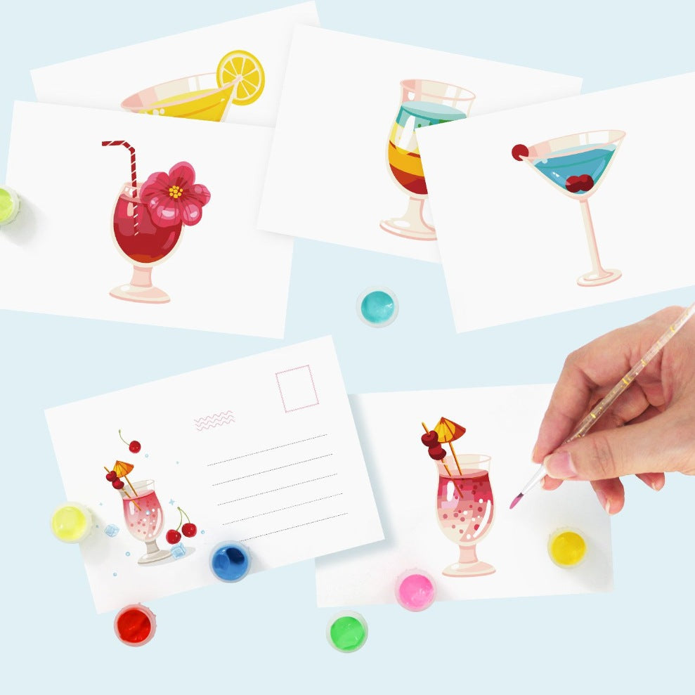 Vibrant Cocktail Postcards - Detail 6