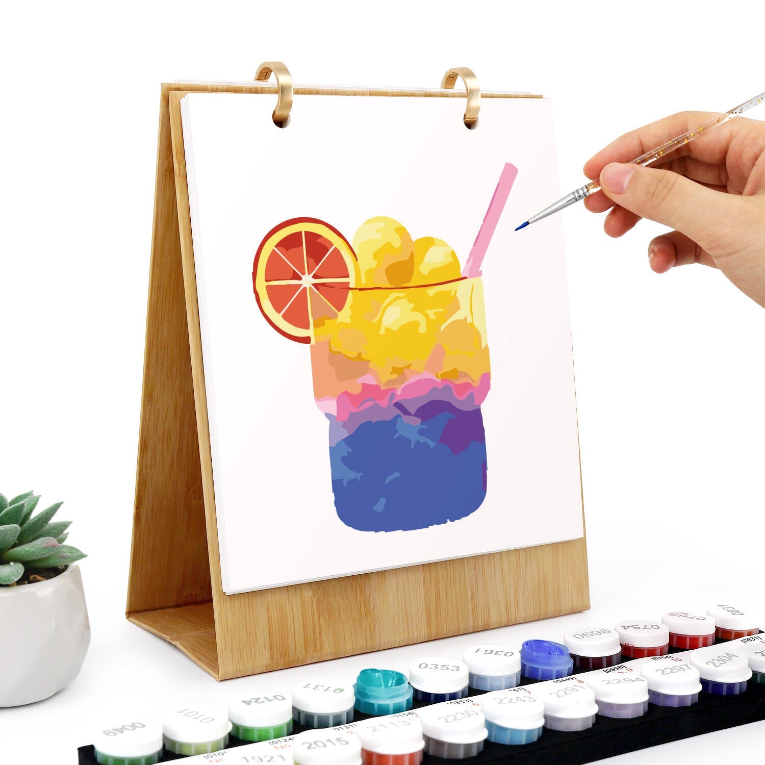 Colorful Cocktail Scenes Calendar 2026 - Detail 6