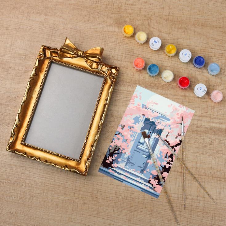 Cherry Blossom Charm: Doorway Delight - Detail 3