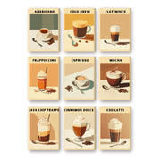 Coffee & Cream Mini Masterpieces - Paint by Numbers Kit