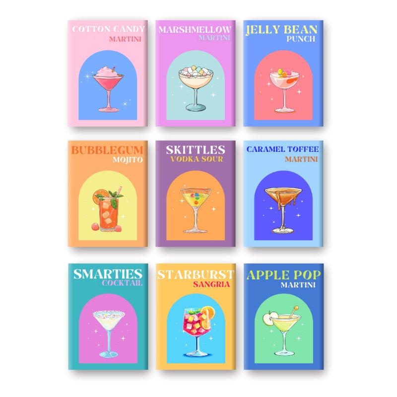 Candy & Cocktail Delight Set - Paint by Numbers Kit
