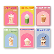 Vivid Coffee & Café Scene - Paint by Numbers Kit
