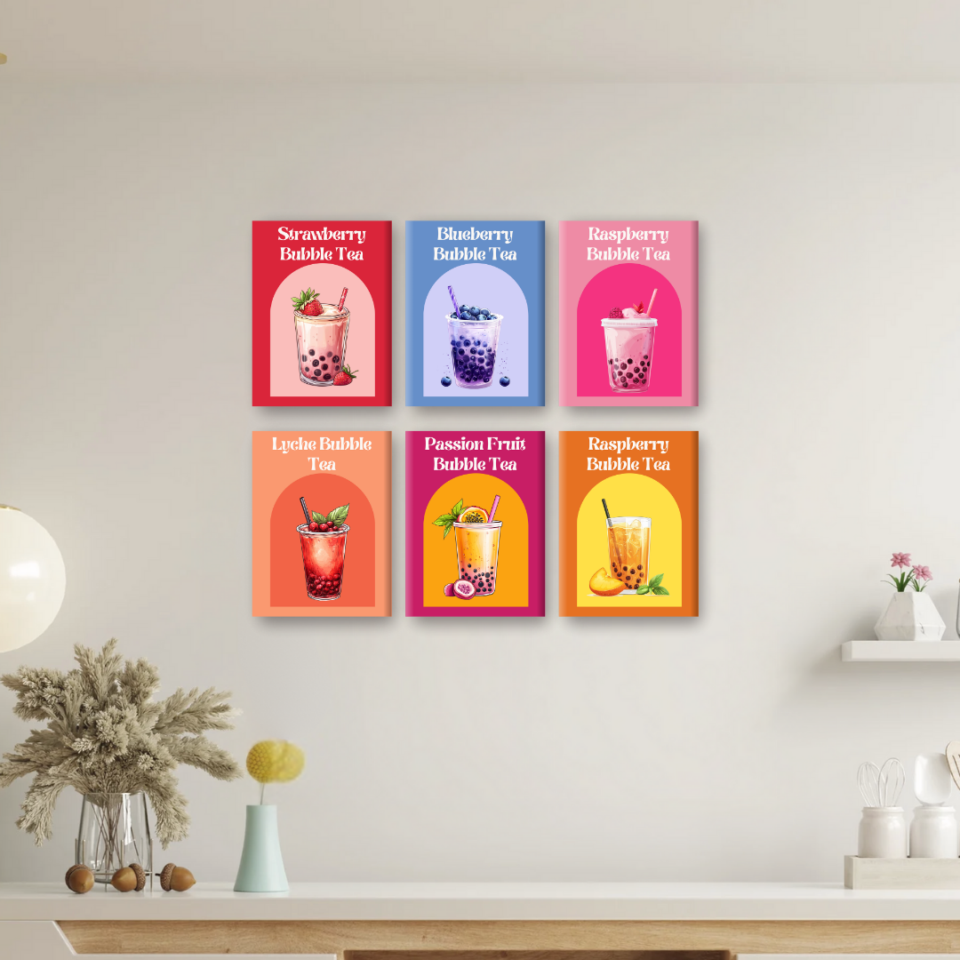 Colorful Bubble Tea Fantasy - Detail 2