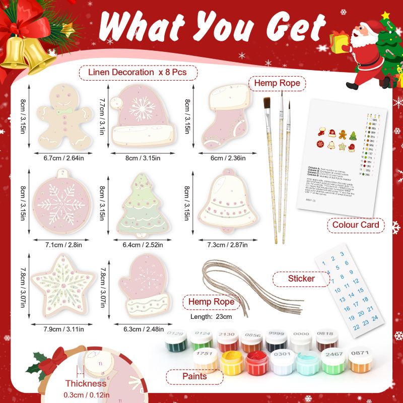Winter Wonderland Hangings | Christmas Set - Detail 2