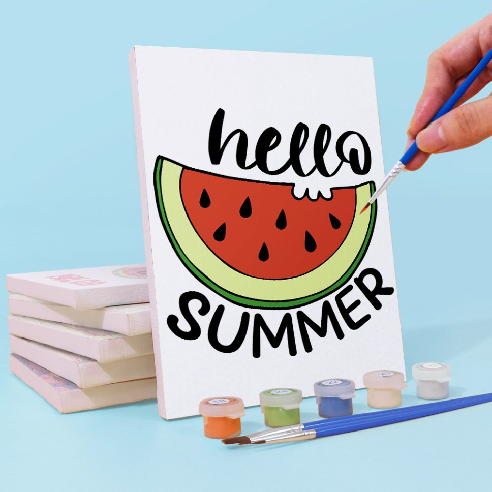 Summer Refresh | 6 Mini Watermelon Set - Detail 5