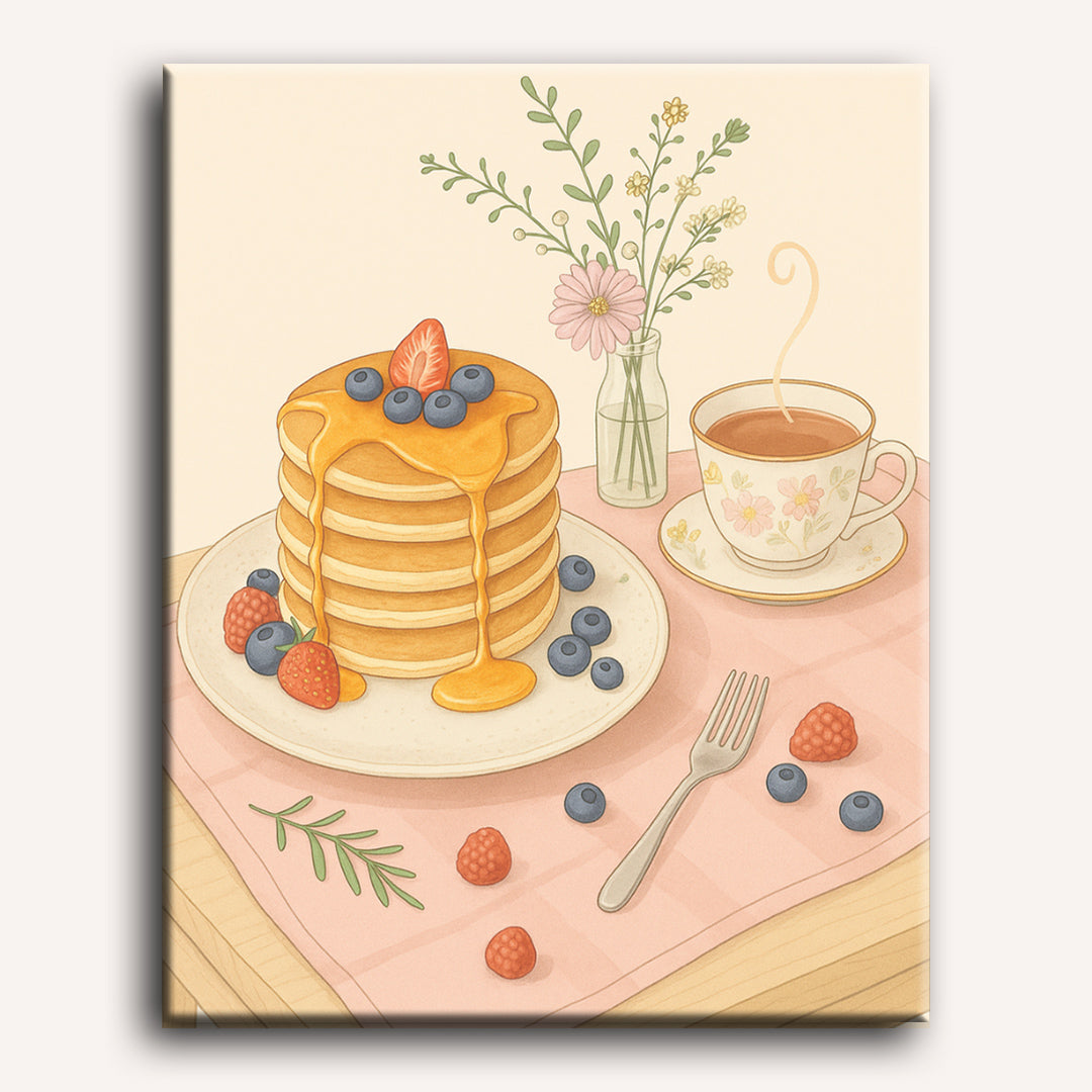 Sweet Pancakes & Blooms - Detail 2