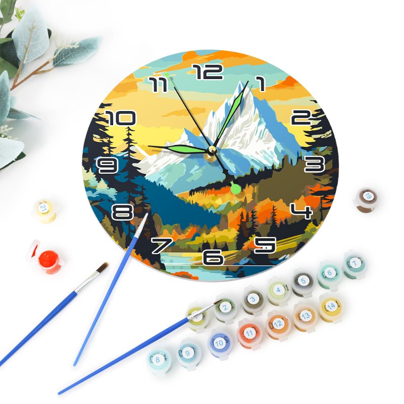 Gorgeous Landscape Clock – Nature’s Beauty - Detail 10