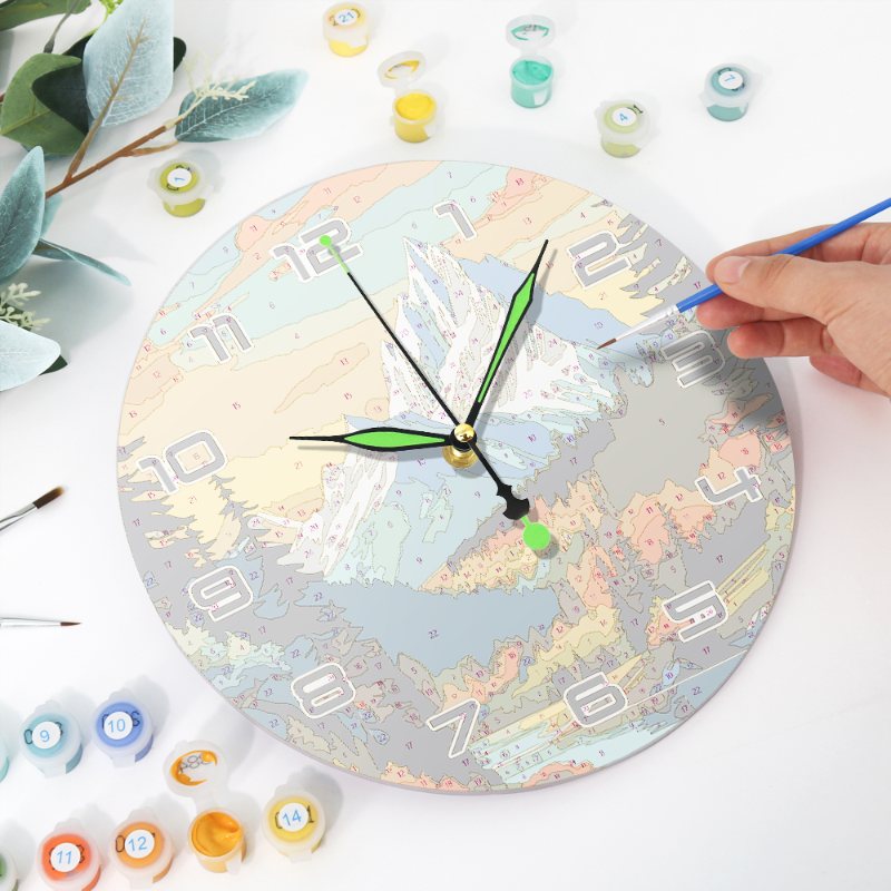 Gorgeous Landscape Clock – Nature’s Beauty - Detail 6