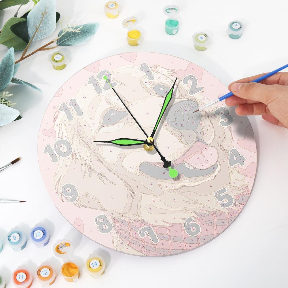 Playful Dog Clock – Happy Hours - Detail 9