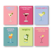 Elegant Cocktail Night Mini Set - Paint by Numbers Kit