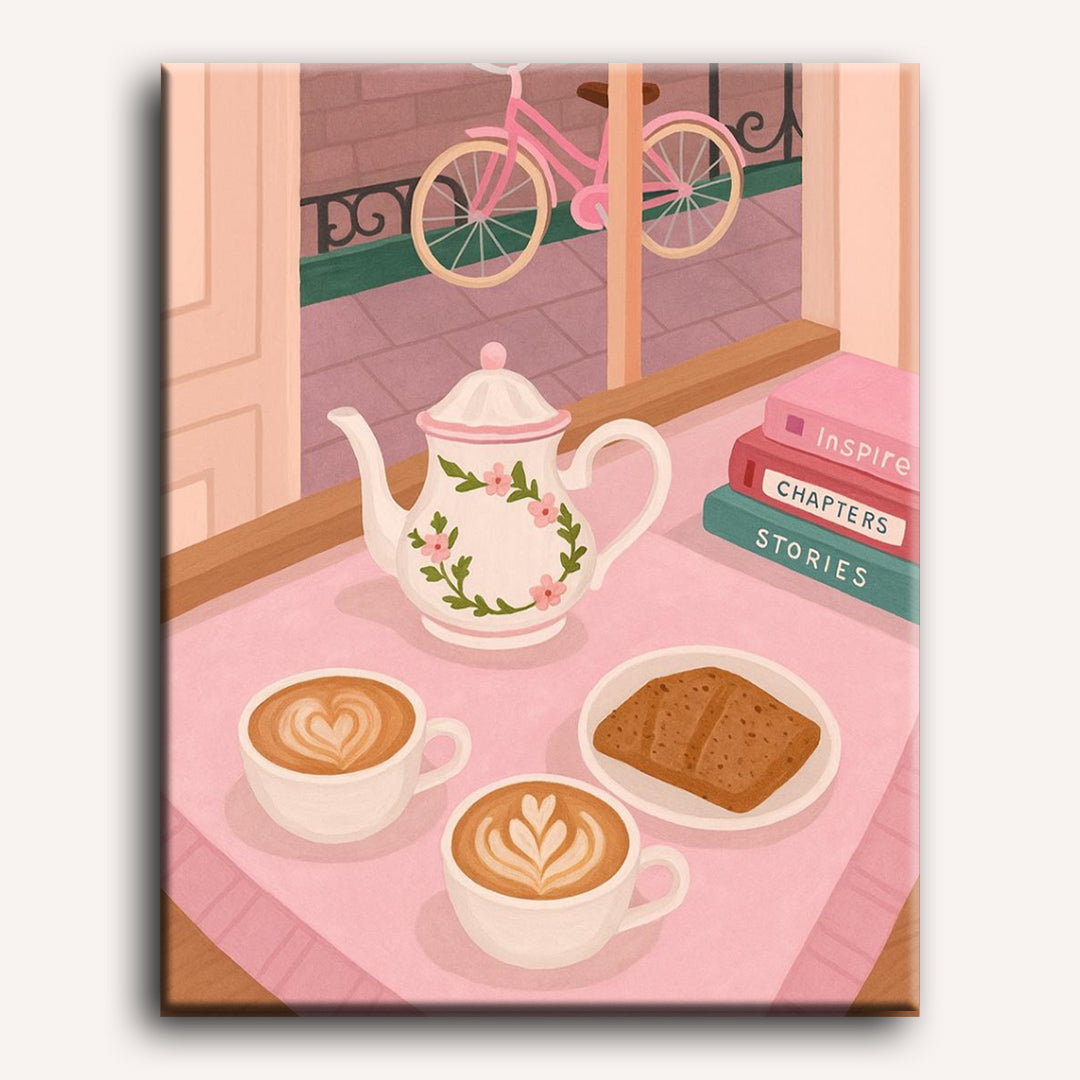 Parisian Café Moments - Detail 2
