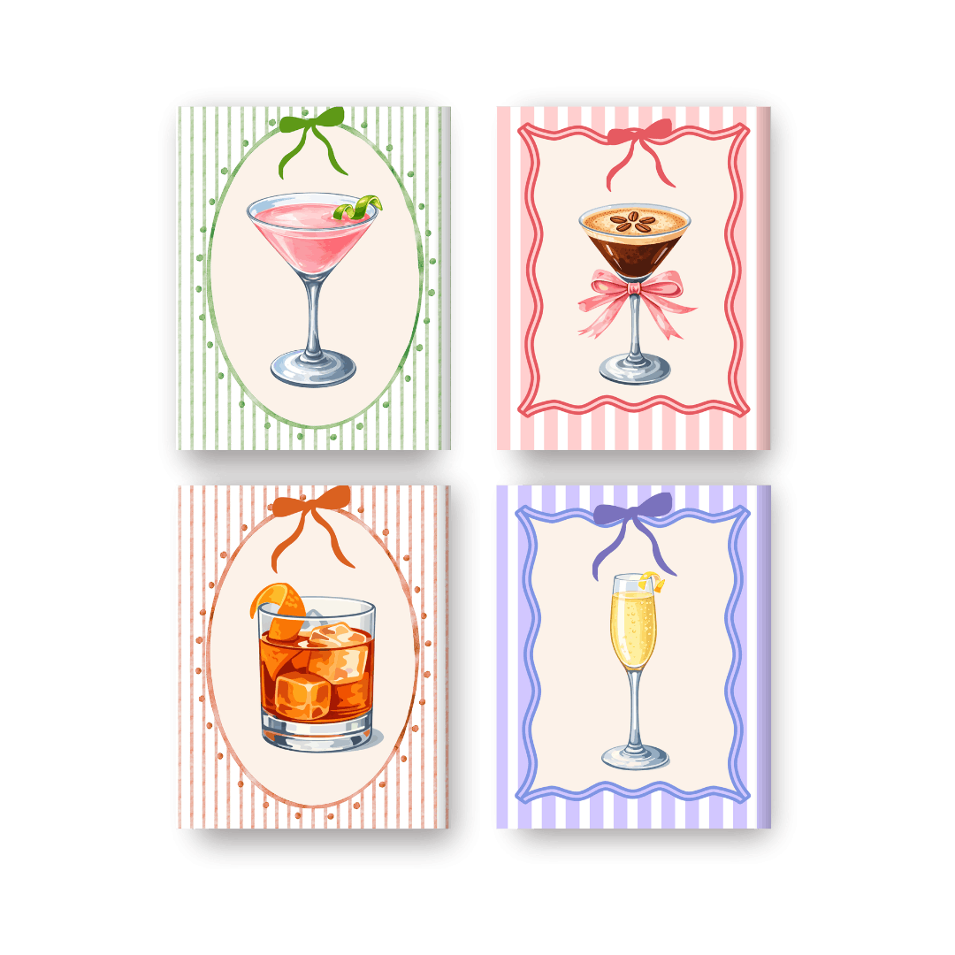 Colorful Cocktail Creations - Paint by Numbers Kit