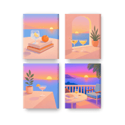 Summer Sips & Sunshine - Paint by Numbers Kit